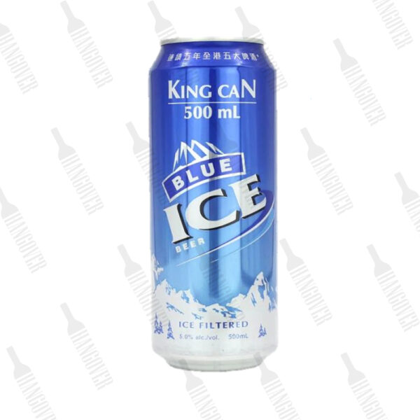 Blue Ice Beer Can 1 Carton (500 ML x 24)